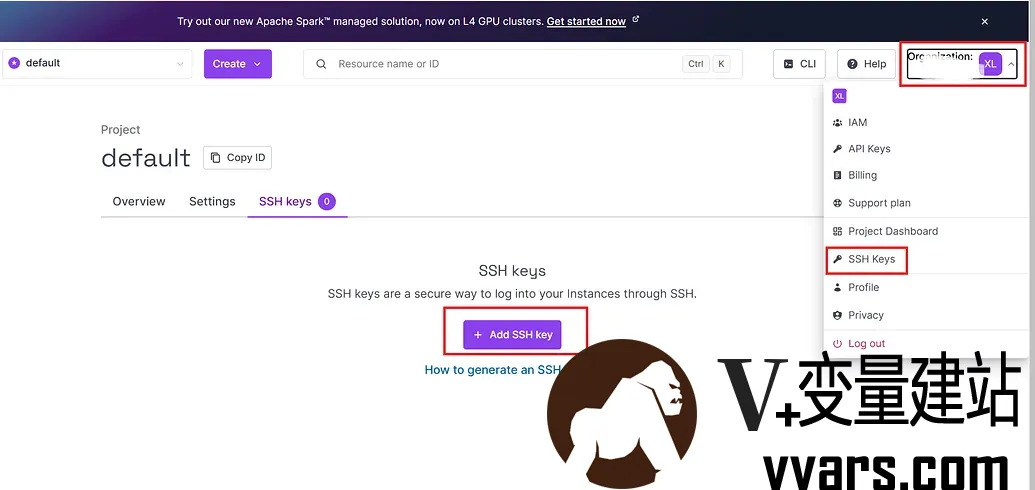 ssh key
