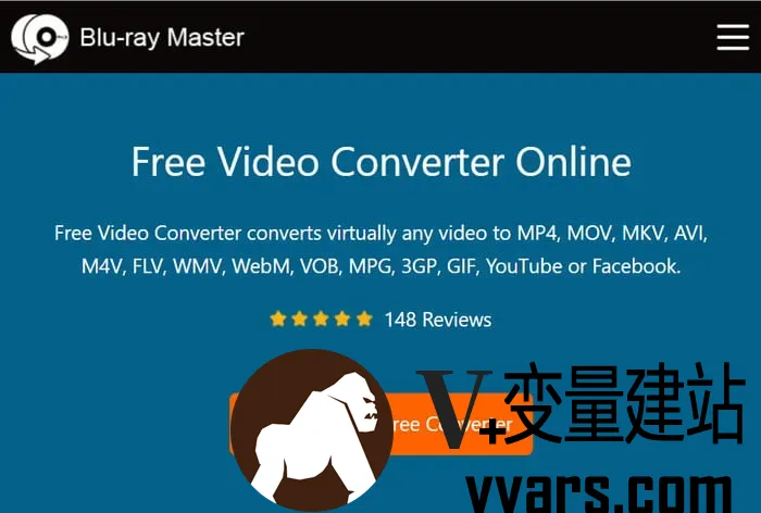 free-video-converter-online-laucnh-free-converter免费在线视频转换器 启动免费转换器